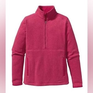 💲⬇️Patagonia M Better Sweater Womens Fleece 1/4 Zip Hand Warmer Pocket